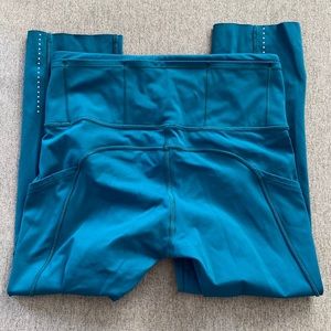 Lululemon Fast & Free Crop II *Nulux 19"